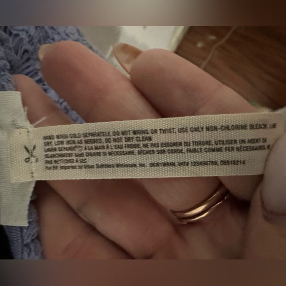 Intimately Free People Lace Day Dream Dress in Lake Blue - Size Medium - Picture 7 of 8